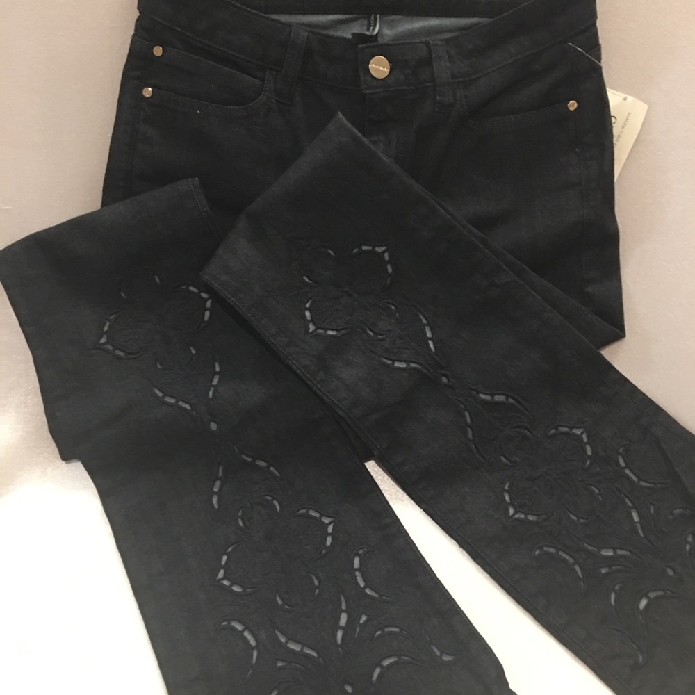 Marciano, black jeans, high rise size 26
